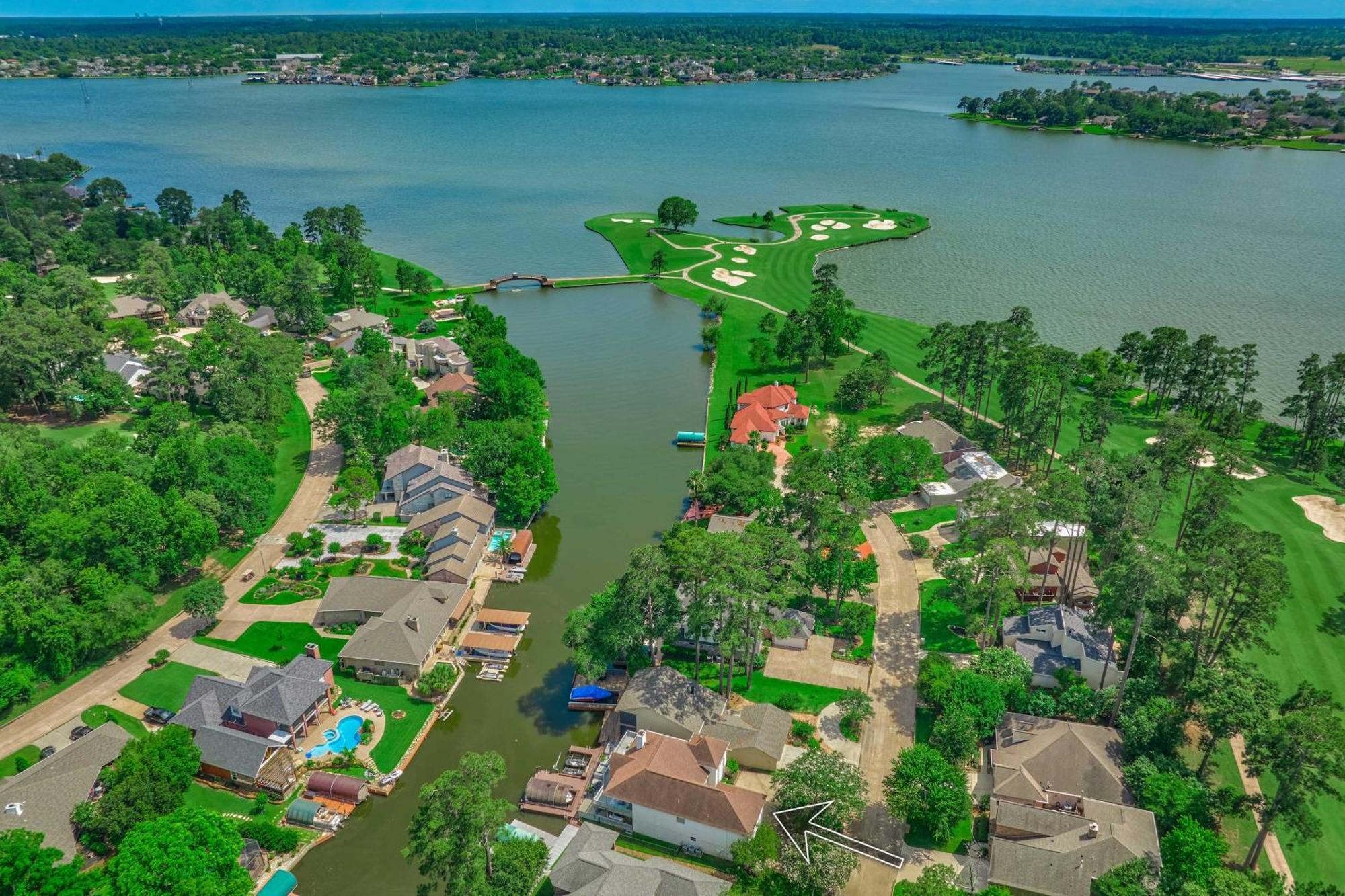 Dock And Outdoor Entertainment Home On Lake Conroe Montgomery Esterno foto